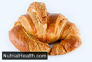 Croissants zijn hoger in verzadigd vet dan volkoren bagels.